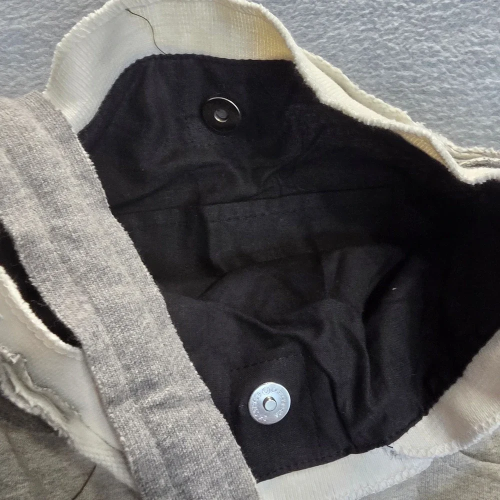 Littlearth Carolina Panthers Crossbody Bag Gray Sweatshirt Hoodie‎ Purse NFL - Picture 5 of 8